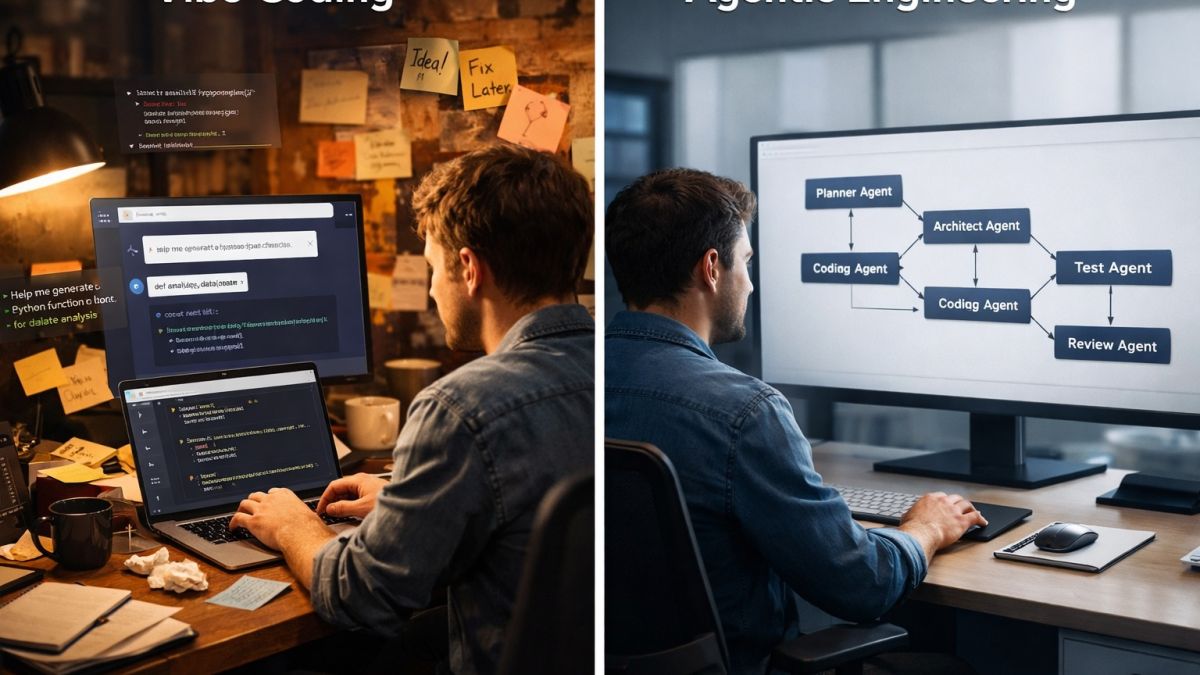 Agentic engineering er ikke vibe coding – forstå forskellen